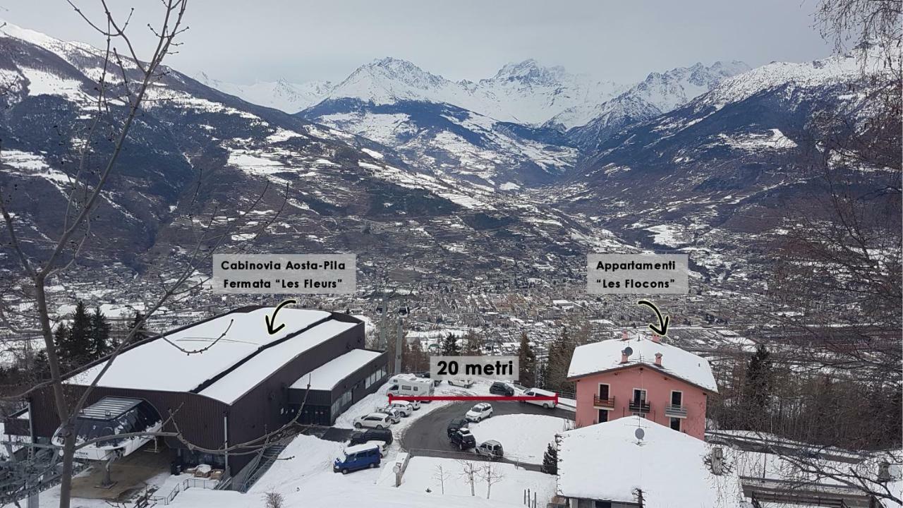 Appartamento Les Flocons Pila Pila  Esterno foto
